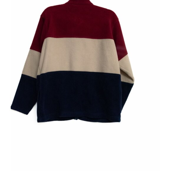 Colorblock Fleece Jacket With Zipper By Premier International - Picture 5 of 8